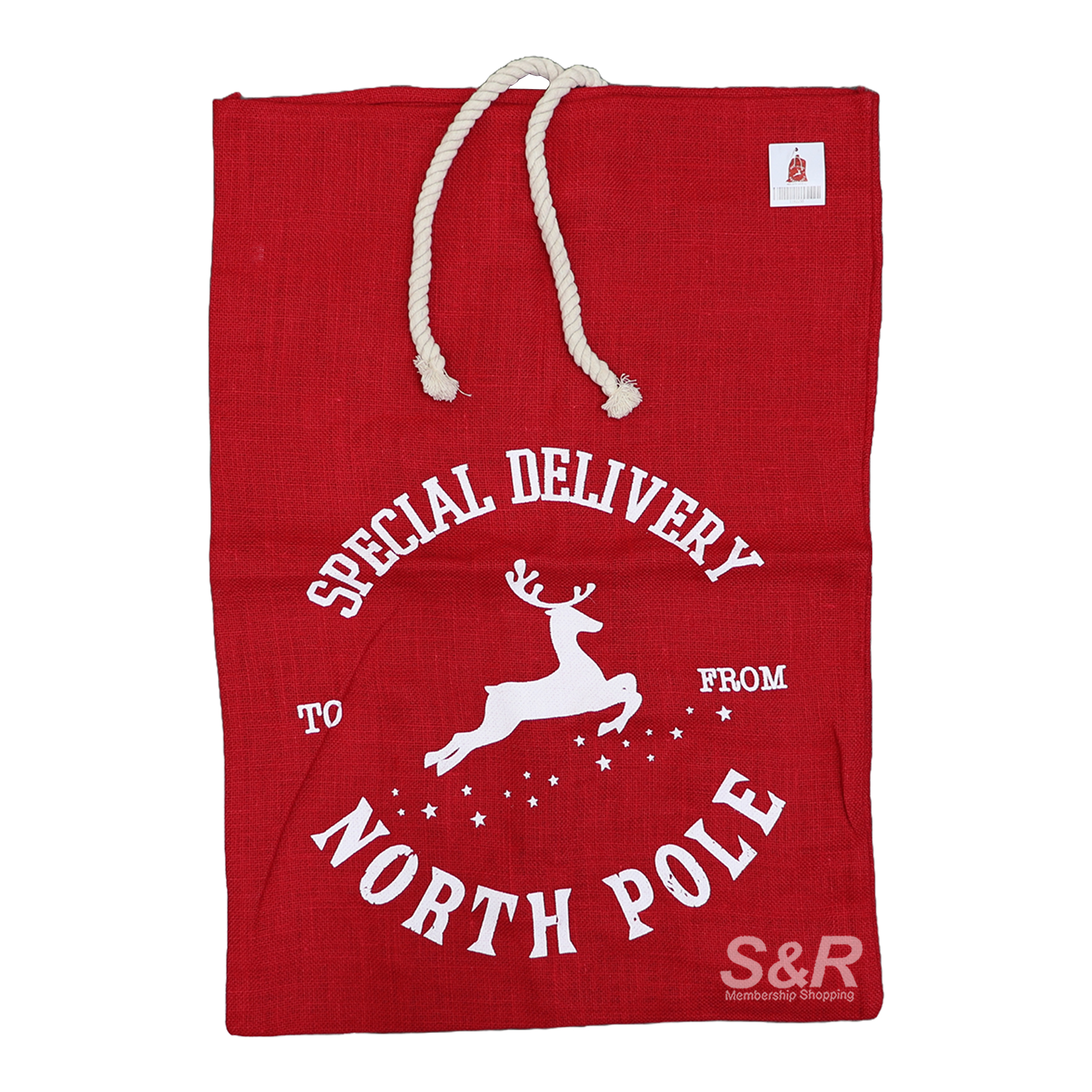 Jute Sack Red 1pc Jute Sack Red 1pc
